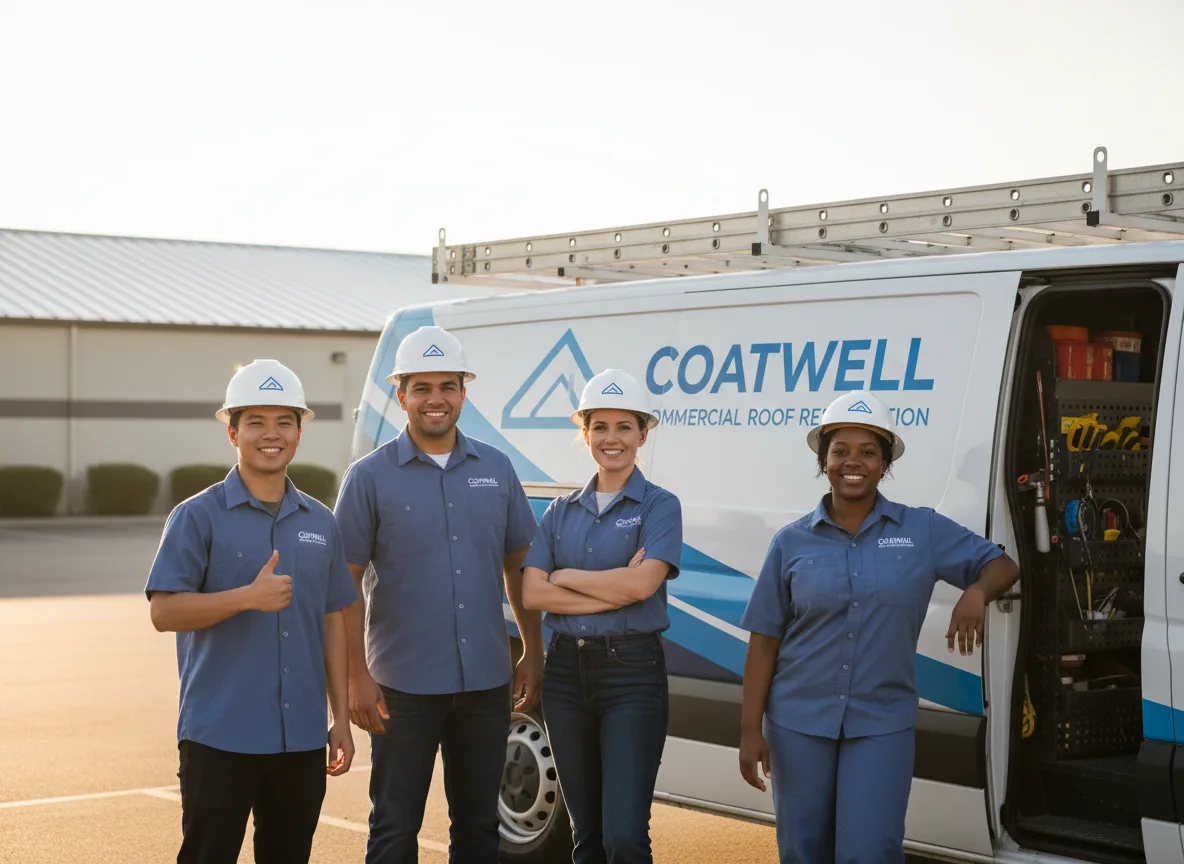 Commercial roof coating company in Briggs, TX